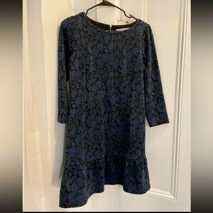 Loft Floral Jacquard Dress